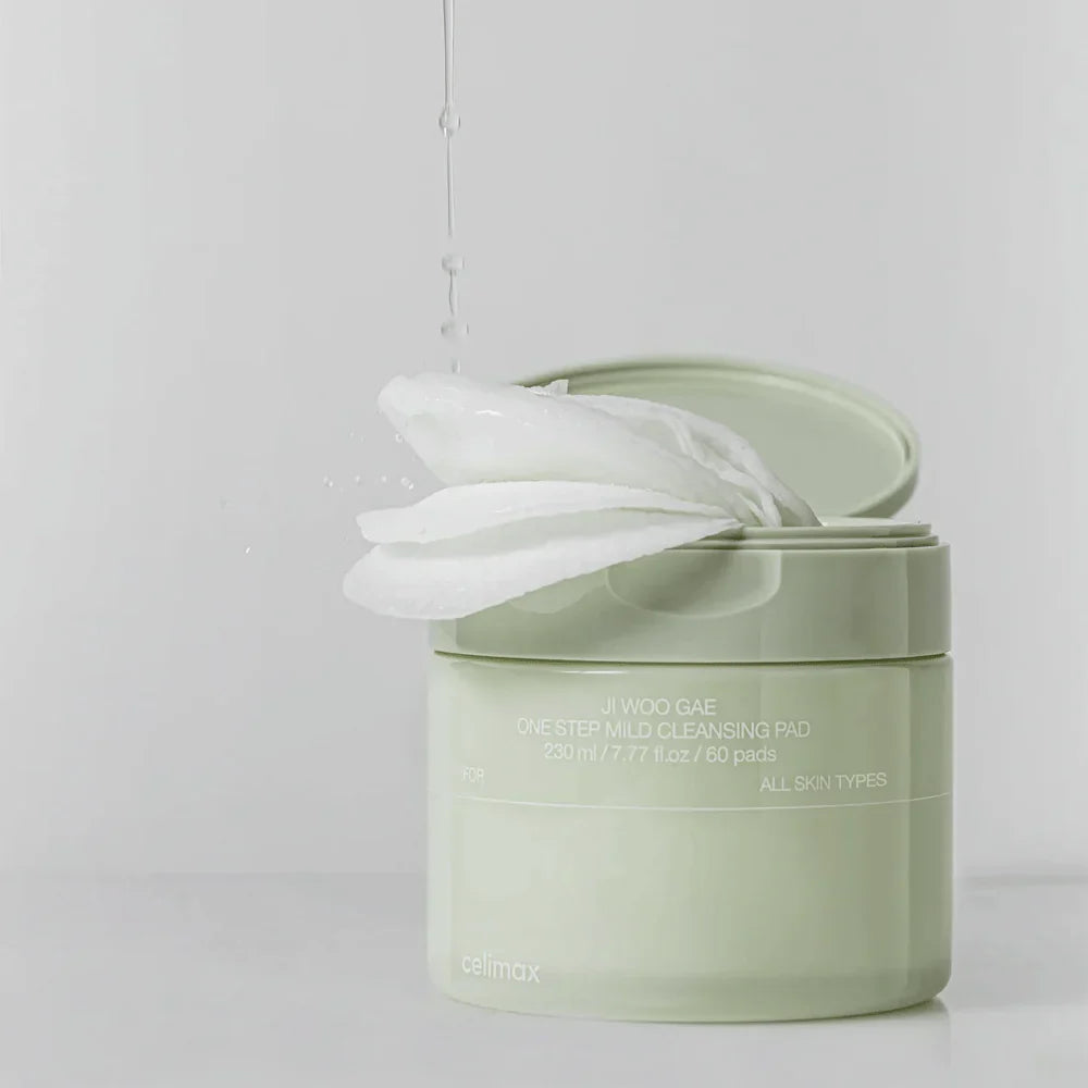 Ji Woo Gae One Step Mild Cleansing Pad, 60 pads