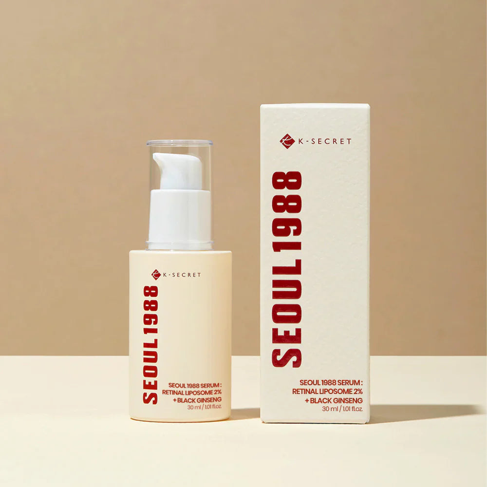 Seoul 1988 Serum – Retinal Liposome 2% + Black Ginseng, 30ml