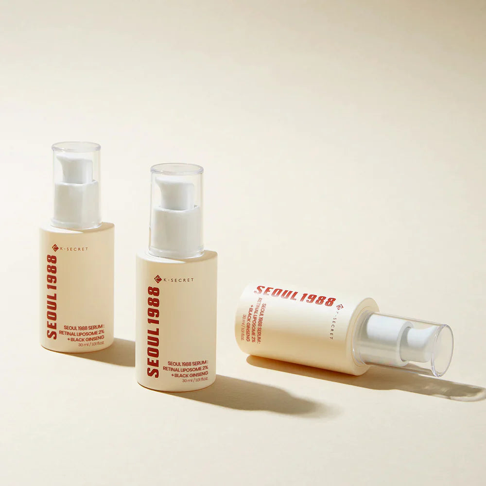 Seoul 1988 Serum – Retinal Liposome 2% + Black Ginseng, 30ml