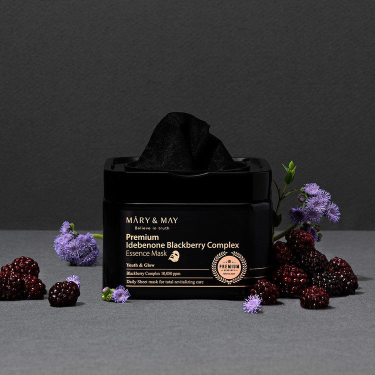 Premium Idebenon Blackberry Complex Essence Mask 20EA/250g