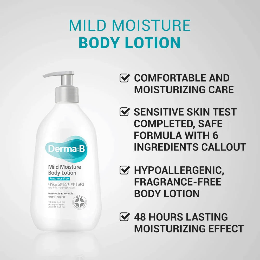 Mild Moisture Body Lotion, 400ml
