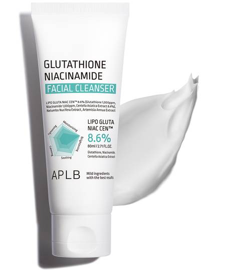 Glutathione Niacinamide Facial Cleanser, 80ml