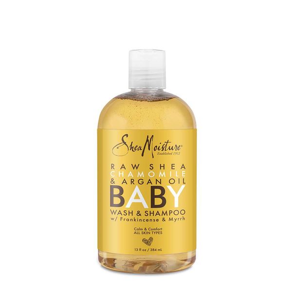 Baby Wash & Shampoo, Raw Shea, Chamomile & Argan Oil, 384ml