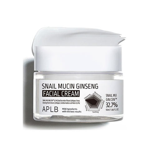 Snail Mucin Ginseng Facial Cream, 55ml