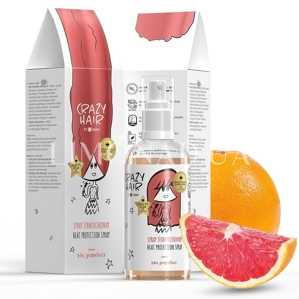 Heat protection spray Pink Grapefruit, 100ml