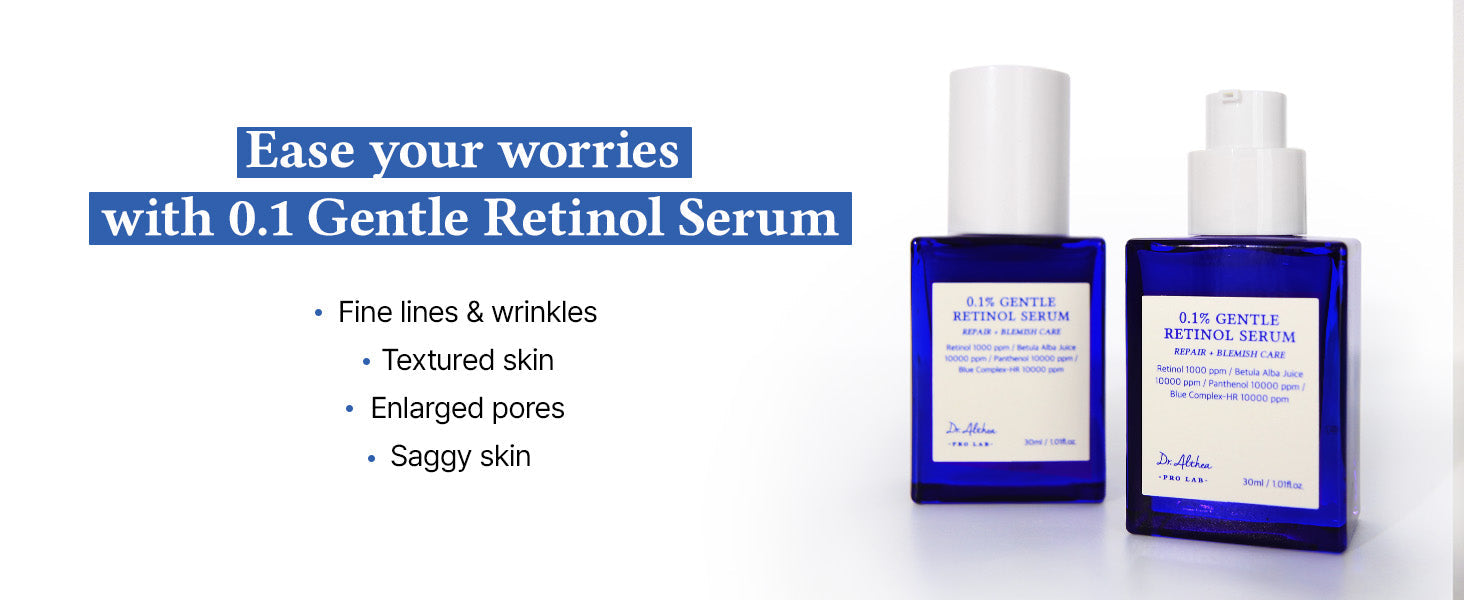 0.1% Gentle Retinol Serum, 30ml