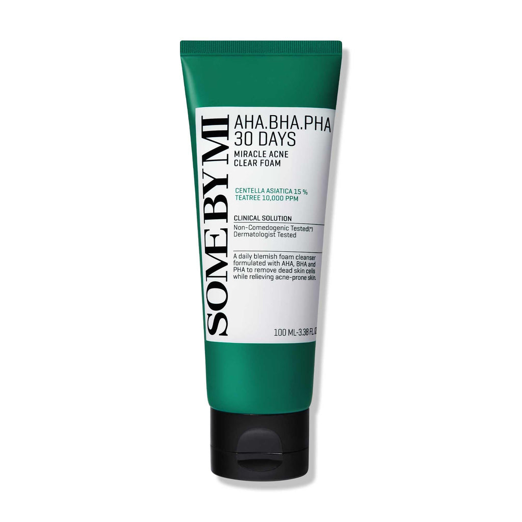 AHA,BHA,PHA 30 Days Miracle Acne Clear Foam, 100ml