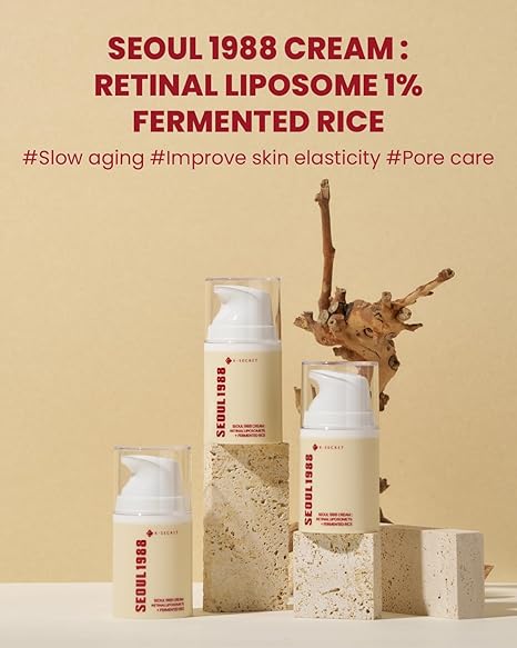 SEOUL 1988 Cream – Retinal Liposome 1% + Fermented Rice, 50ml