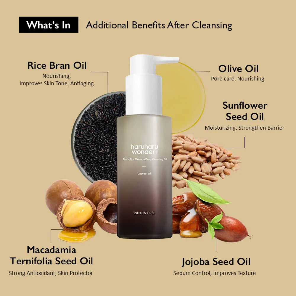 Black Rice Moisture Deep Cleansing Oil 150ml