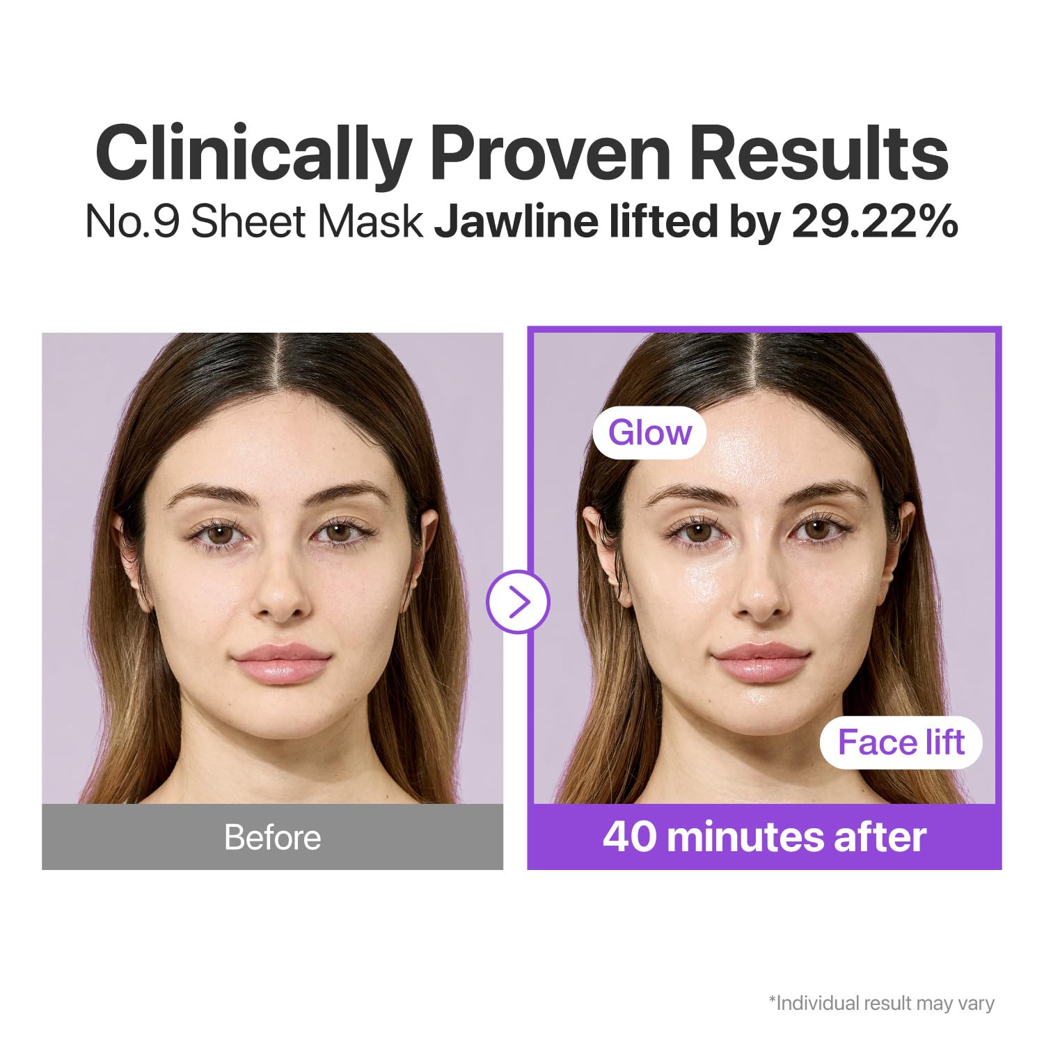 No.9 NAD Bio Lifting Full Cover Facial Mask (+GWP) (4EA)