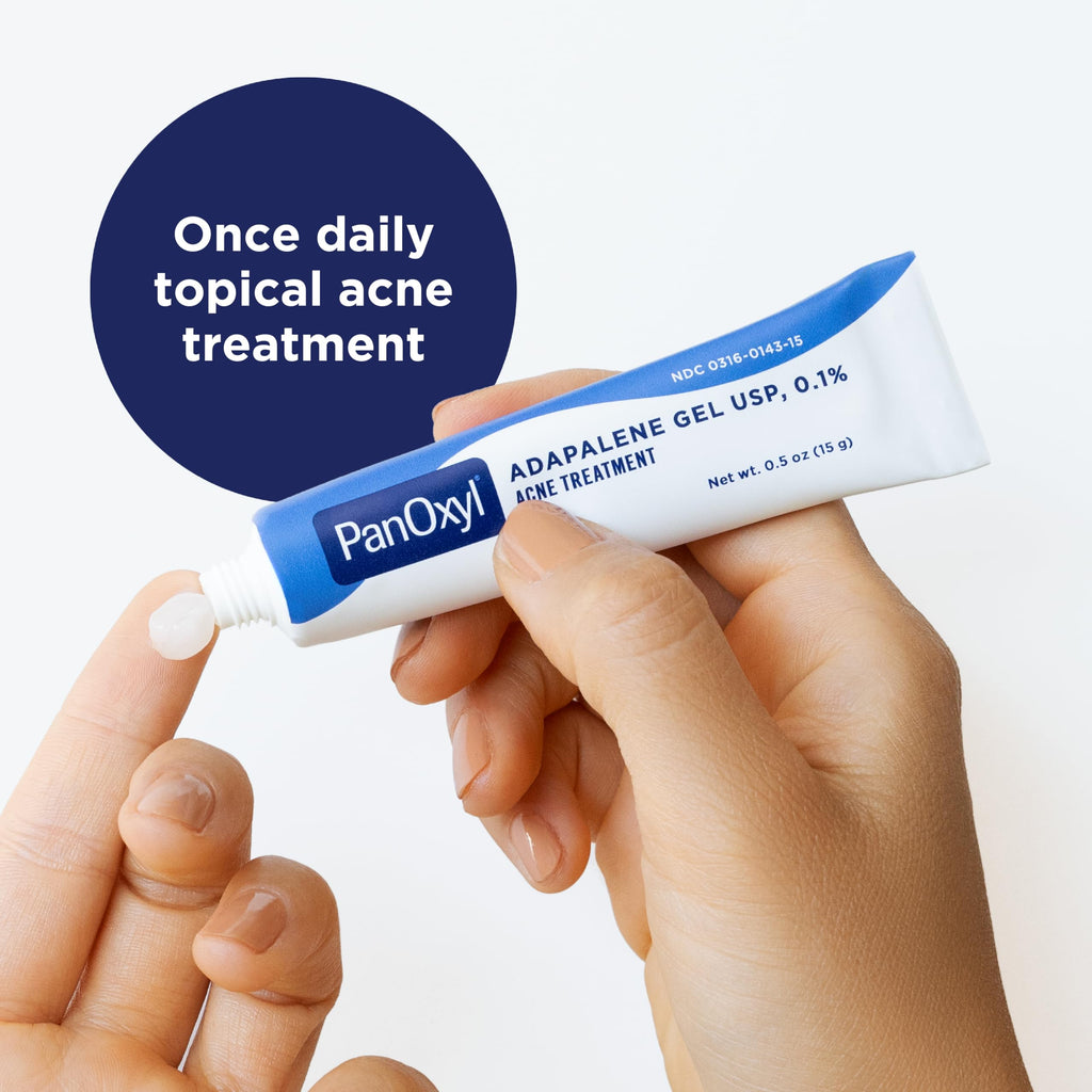 Adapalene 0.1% Leave-On Gel, 15g