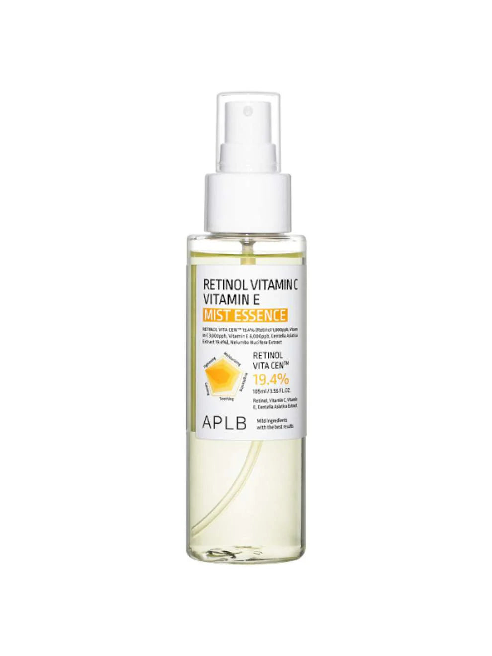 Retinol Vitamin C Vitamin E Mist Essence, 105ml