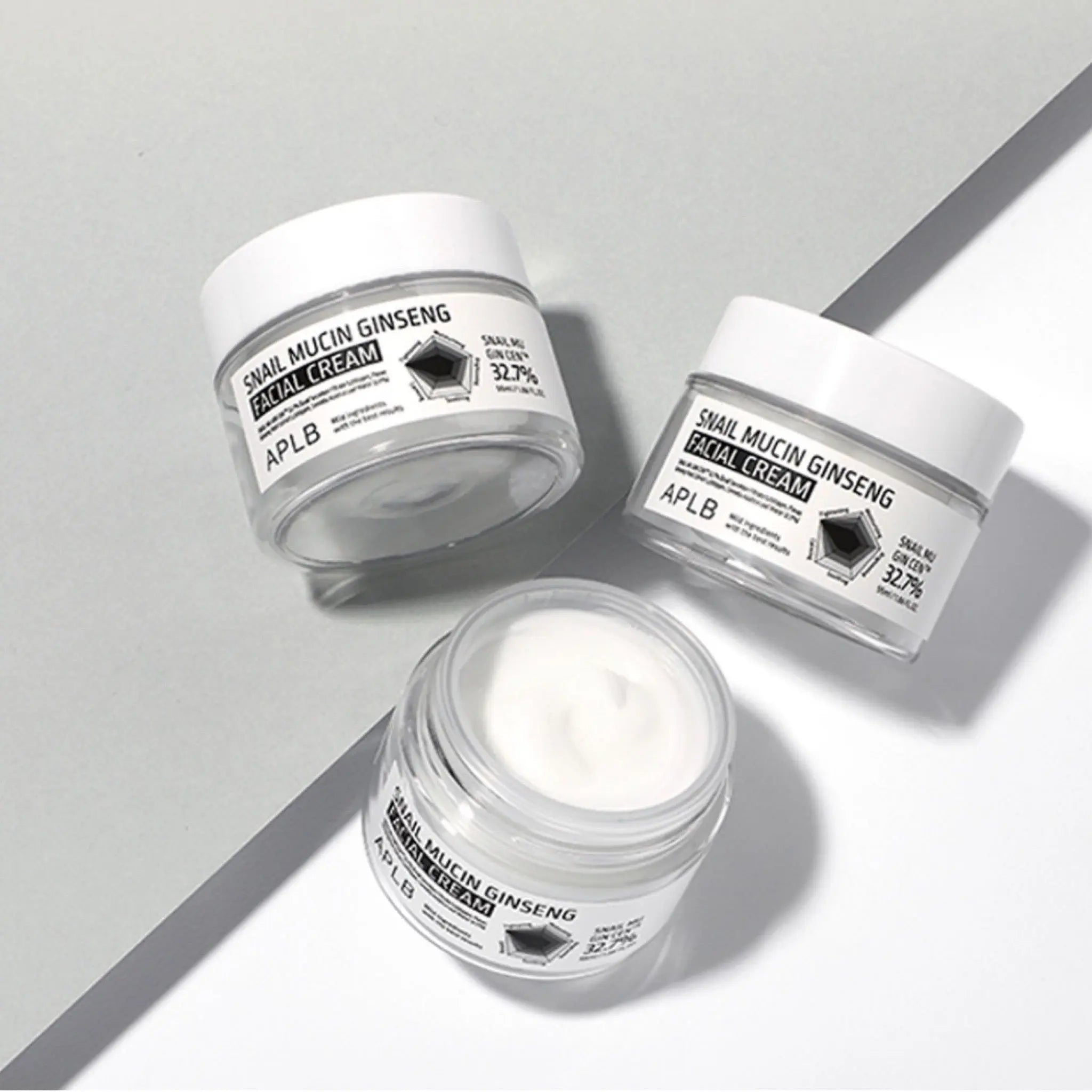 Snail Mucin Ginseng Facial Cream, 55ml