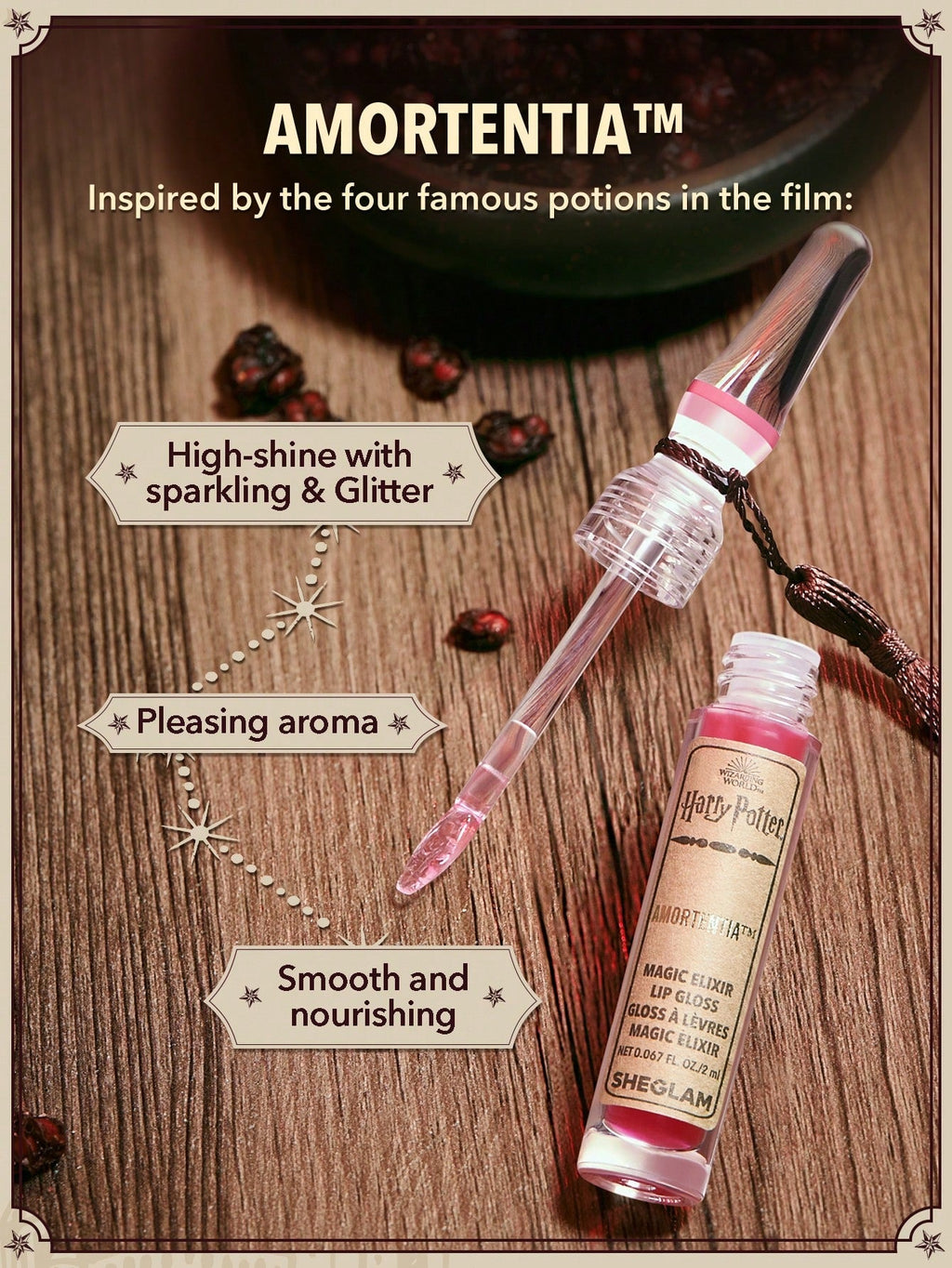 Harry Potter™ X SHEGLAM Harry Potter™ Magic Elixir Lip Gloss