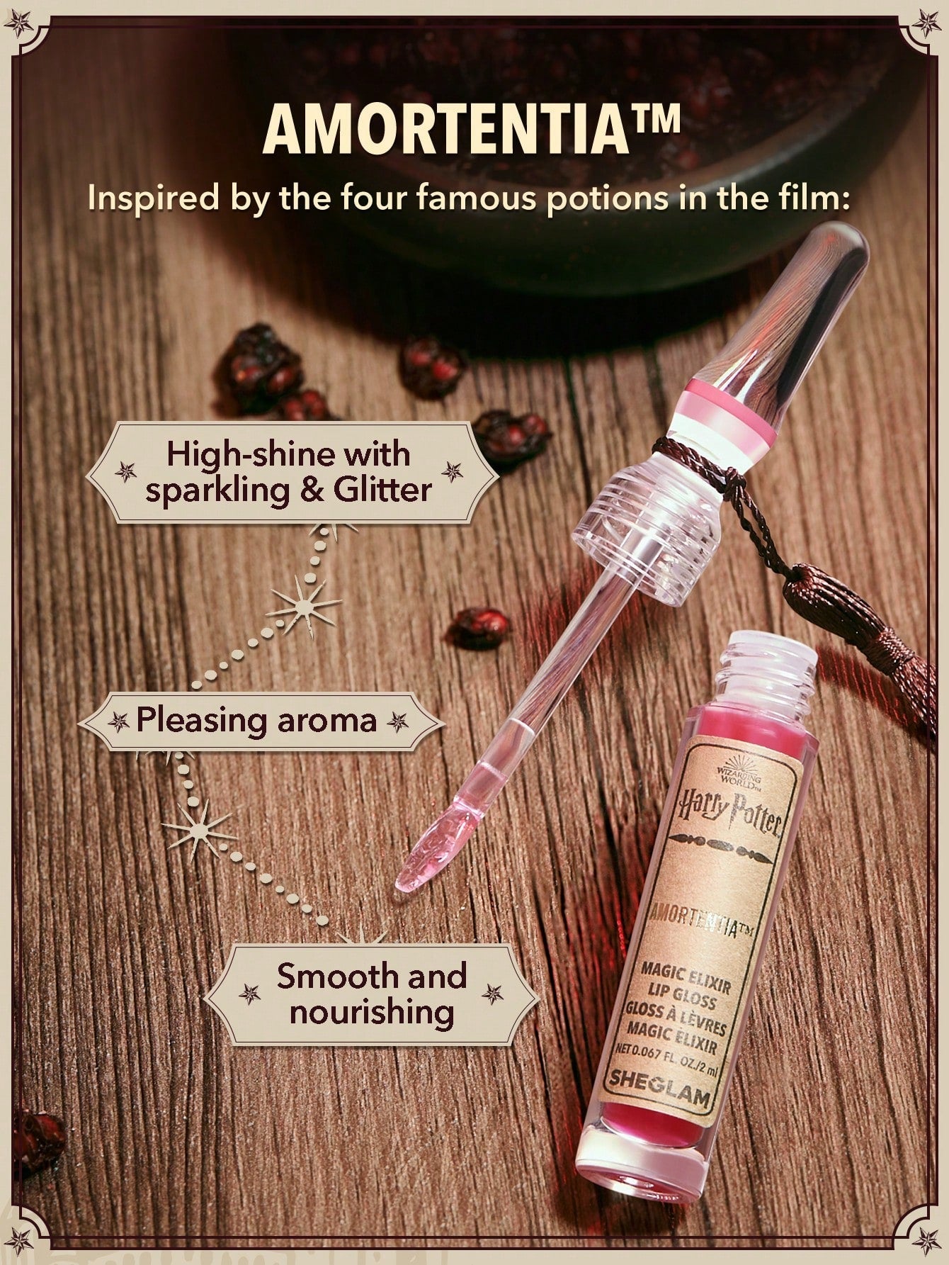 Harry Potter™ X SHEGLAM Harry Potter™ Magic Elixir Lip Gloss