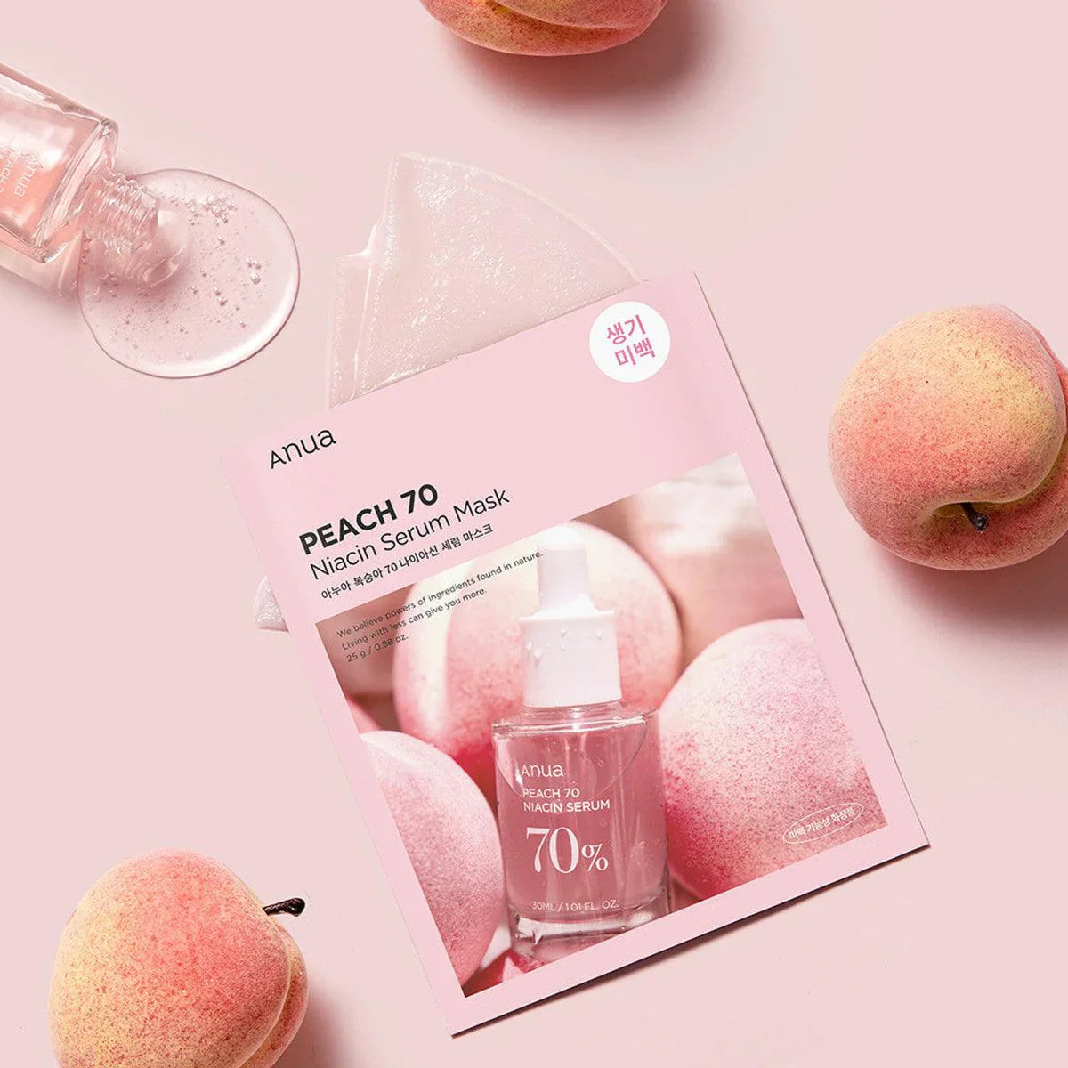 Peach 70 Niacin Serum Mask, 25ml