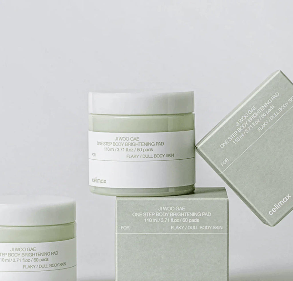 Ji Woo Gae One Step Body Brightening Pad, 60 pads