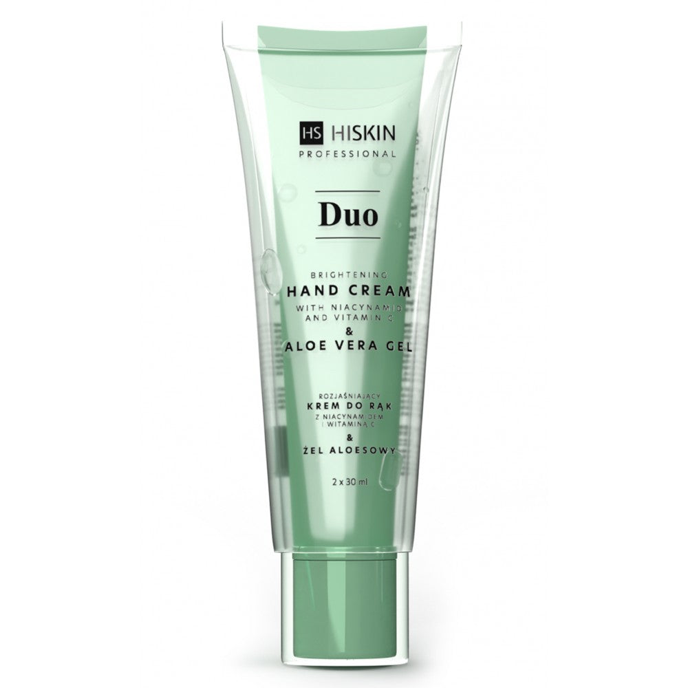BRIGHTENING HAND CREAM DUO WITH NIACYNAMID AND VITAMIN C & ALOE VERA GEL