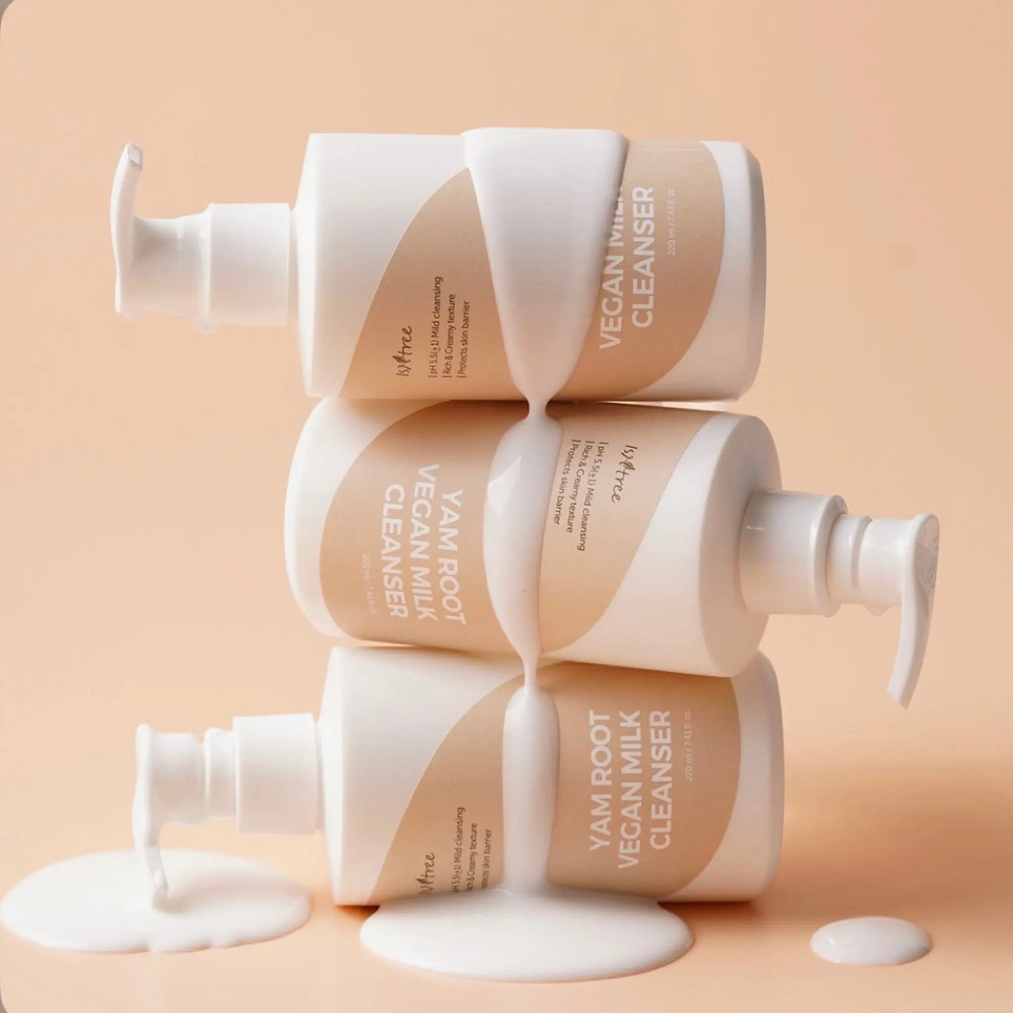 Yam Root Vegan Milk Cleanser, 220ml