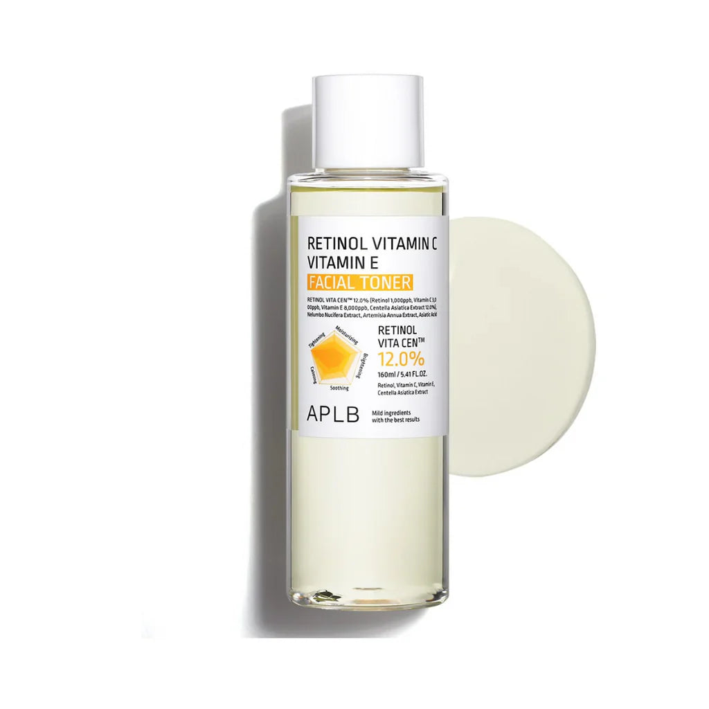 Retinol Vitamin C Vitamin E Facial Toner, 160ml