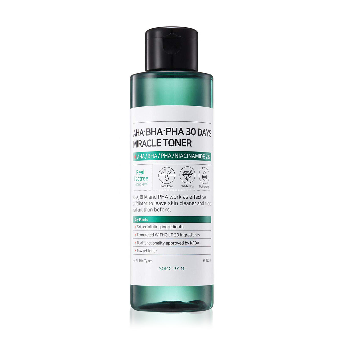 AHA, BHA, PHA 30 Days Miracle Toner, 150ml