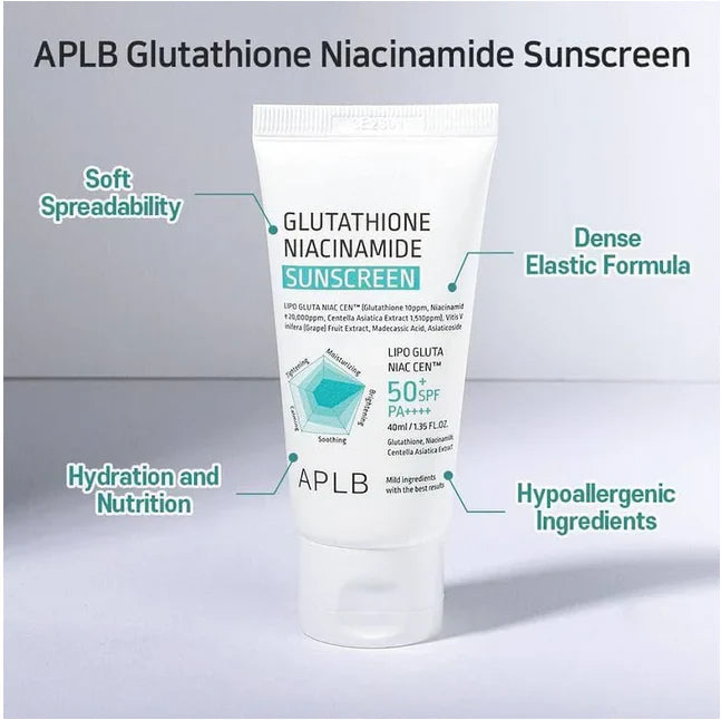 Glutathione Niacinamide Sunscreen, 40ml