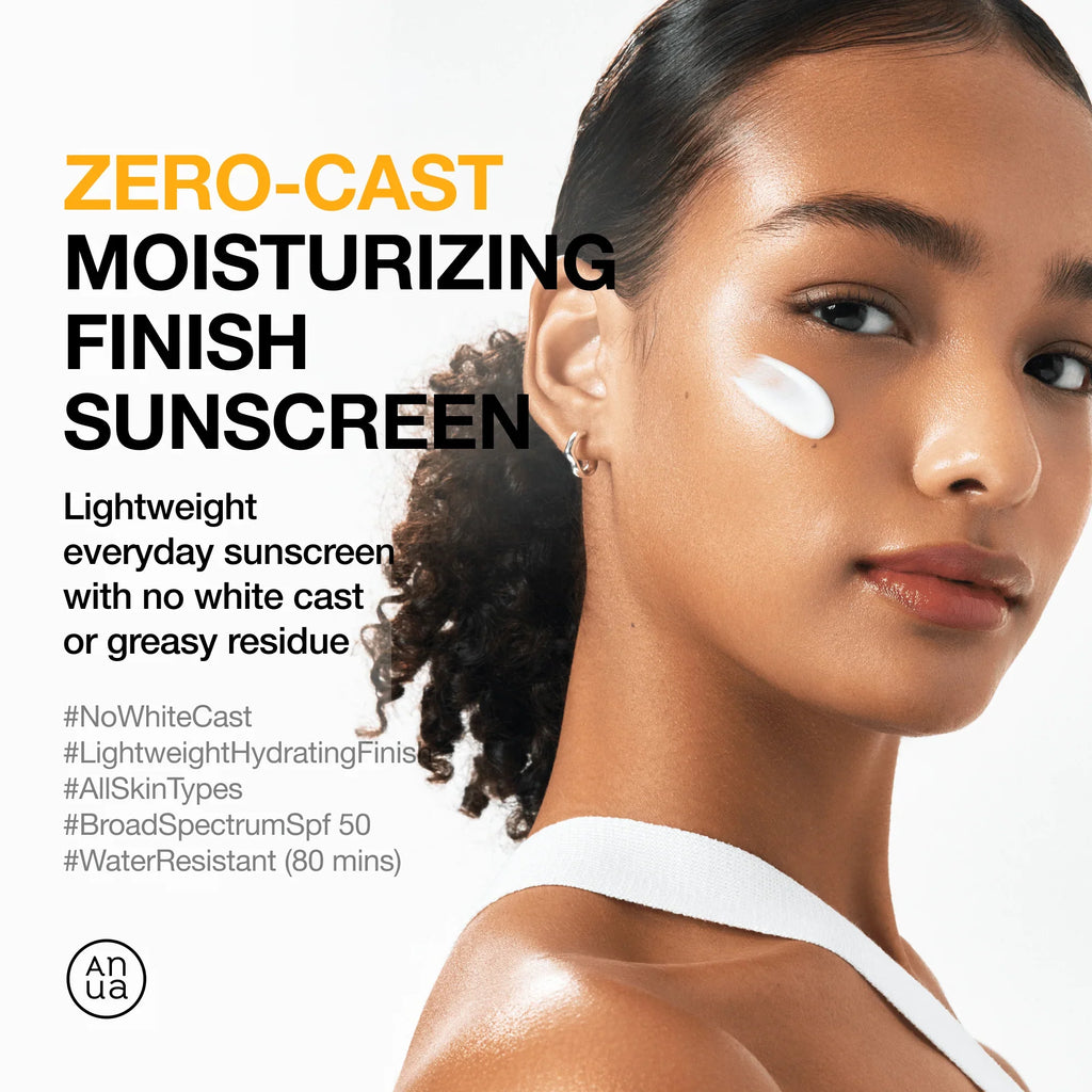 Zero-Cast Moisturizing Finish Sunscreen, 50ml