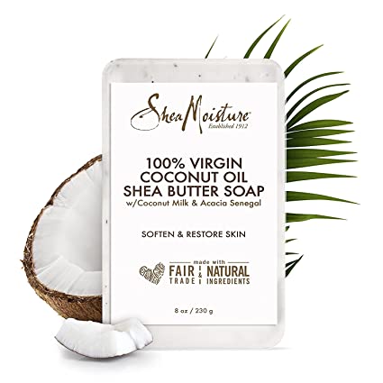 100% Virgin Coconut Oil Shea Butter Soap, 227g