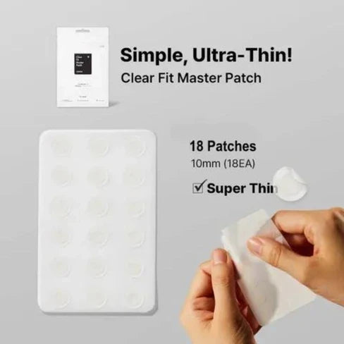 CLEAR FIT MASTER PATCH