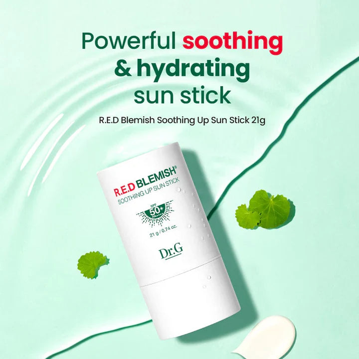 Red Blemish Soothing Up Sun Stick, 21g