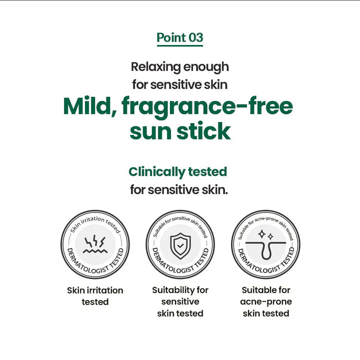 Red Blemish Soothing Up Sun Stick, 21g