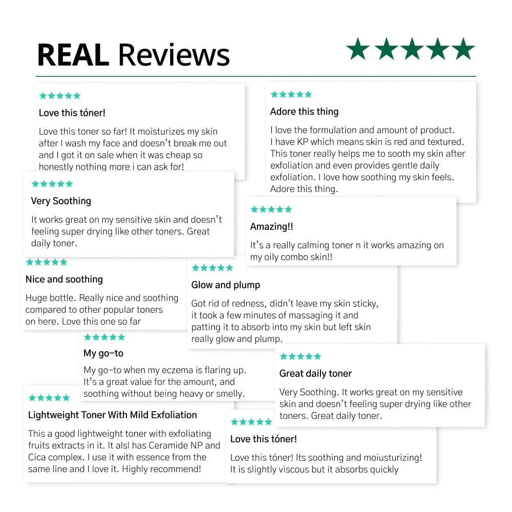 Red Blemish Clear Soothing Toner, 300ml