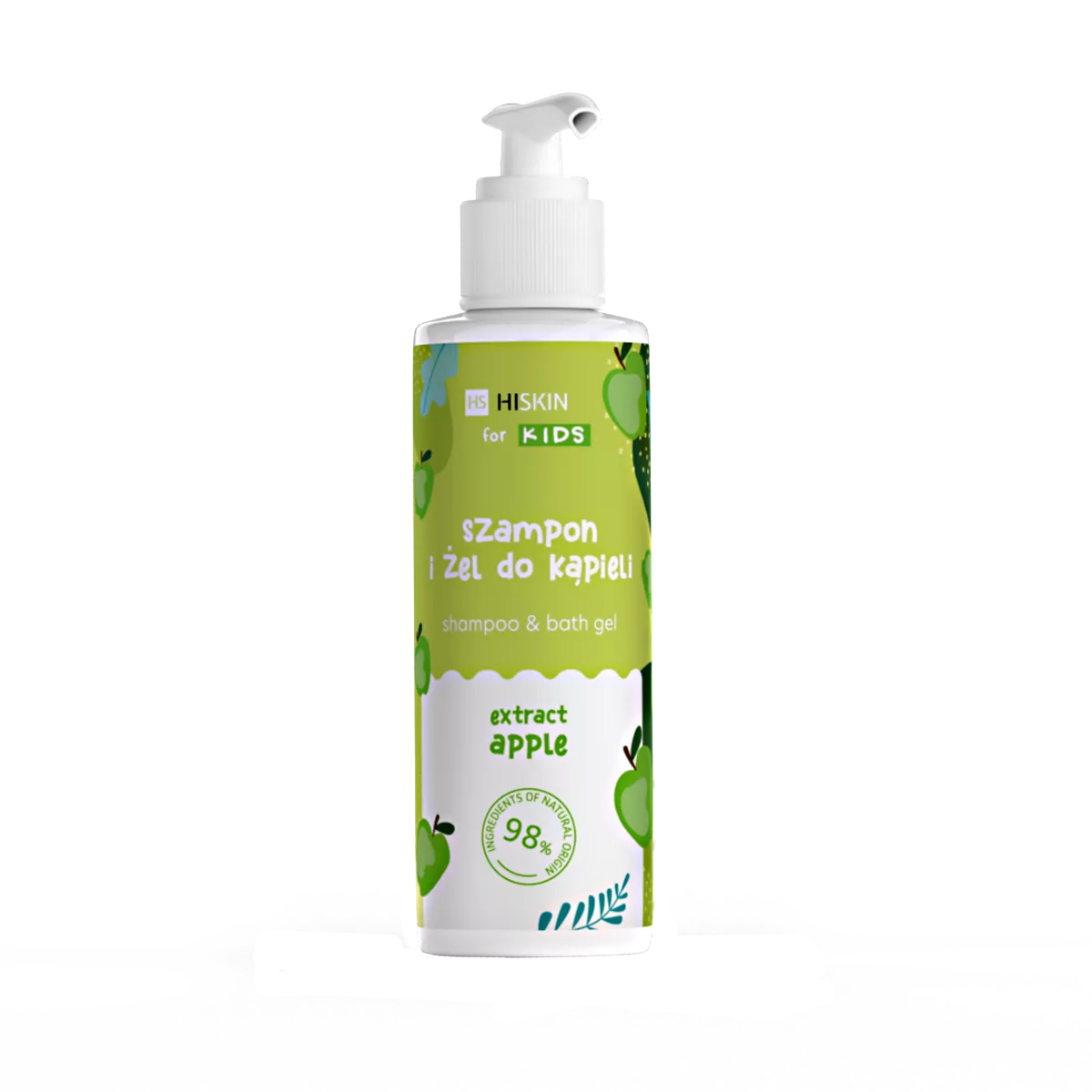 Kids Shampoo and Bath Gel Apple, 280ml