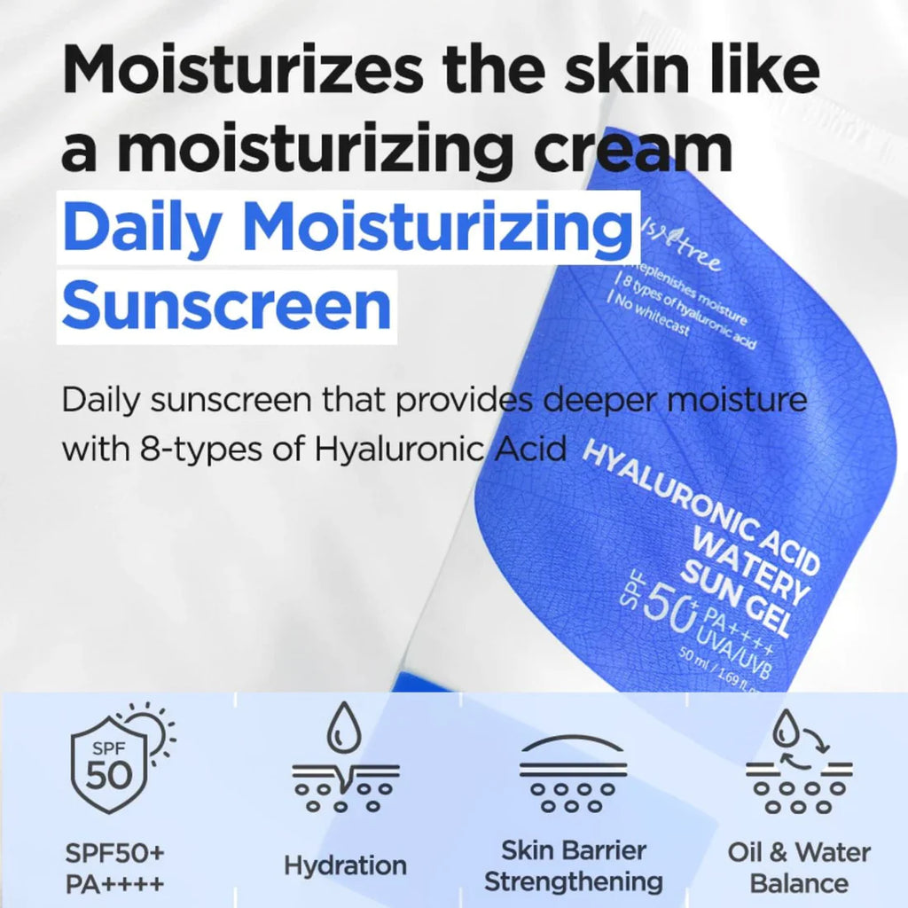 Hyaluronic Acid Watery Sun Gel SPF 50+ PA++++ 50ml