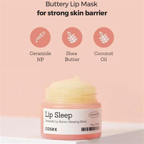 Balancium Ceramide Lip Butter Sleeping Mask, 20g